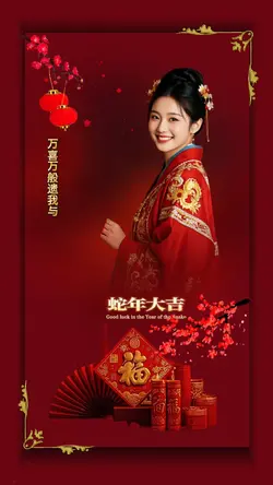 新年万事顺遂｜替换照片剪同款