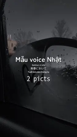 Mẫu voice Nhật