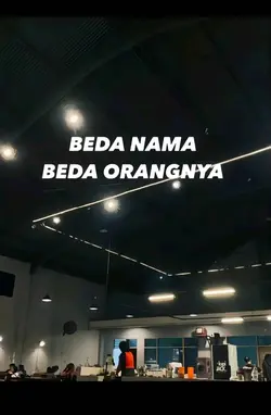 Beda nama beda orang