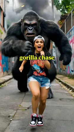 gorilla chase