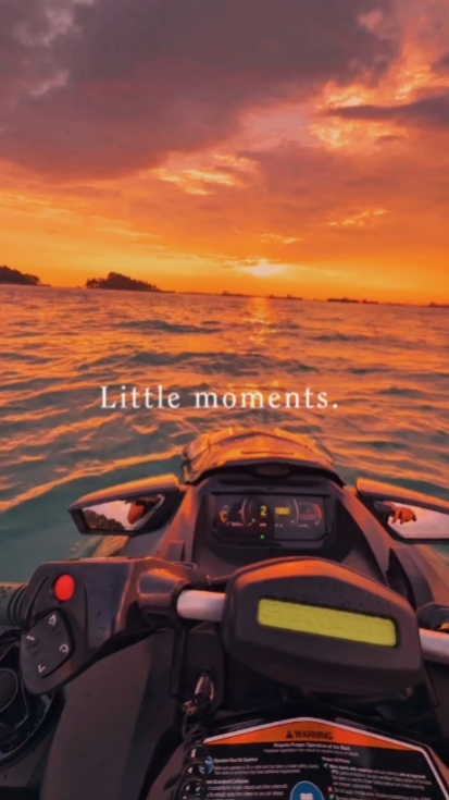 Little moments. 