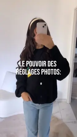 les réglages photos