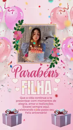 PARABÉNS FILHA