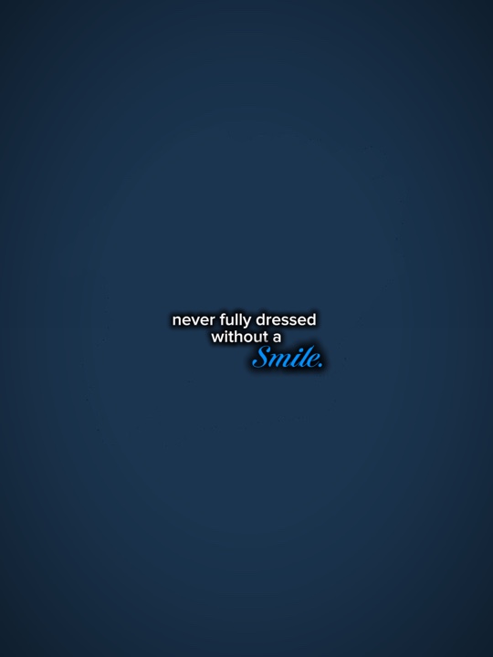 Fully dressed 