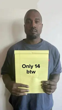 only 14 btw