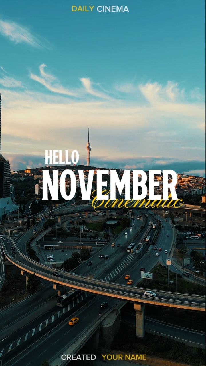 BONJOUR NOVEMBRE 