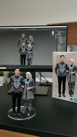 Langsung jadi miniat