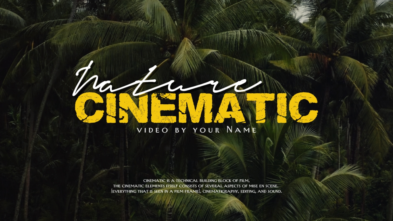 kalikasan ng cinematic