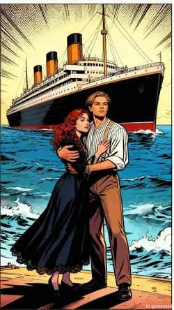 TITANIC Comic art