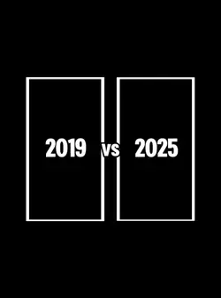 2019 vs 2025