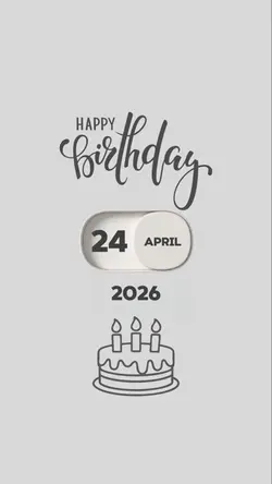 HBD 24 APRIL 2026