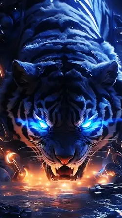 Blue fire #5