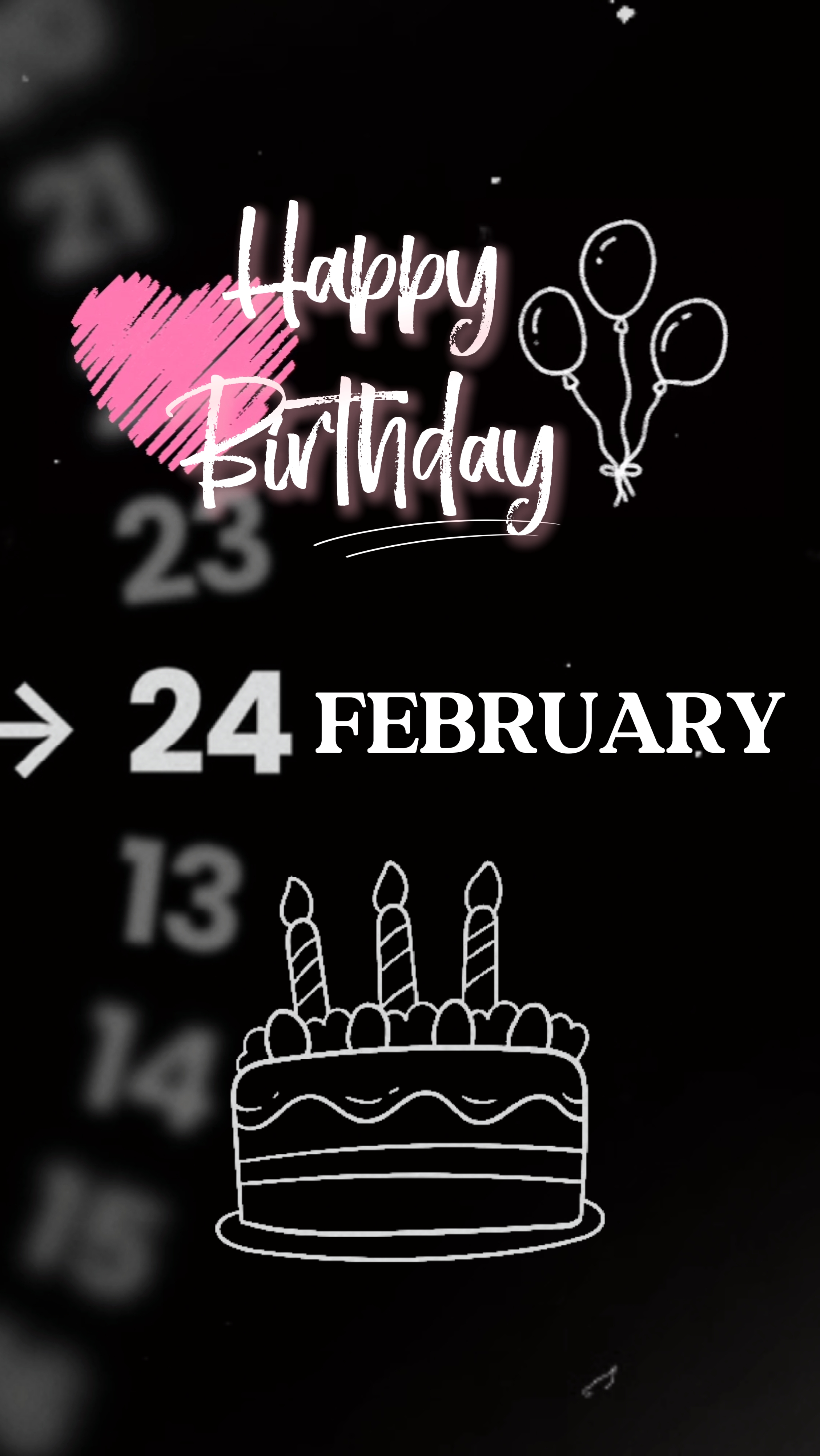 24 DE FEBRERO CUMPLEAÑOS