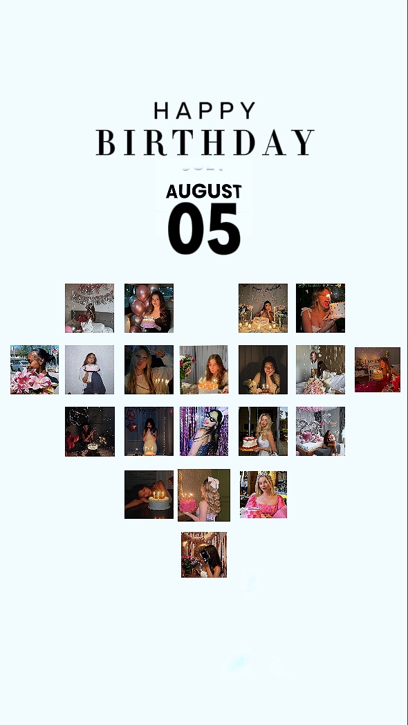05 DE AGOSTO CUMPLEAÑOS 