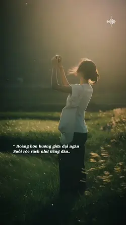 Hoàng hôn buông giữa