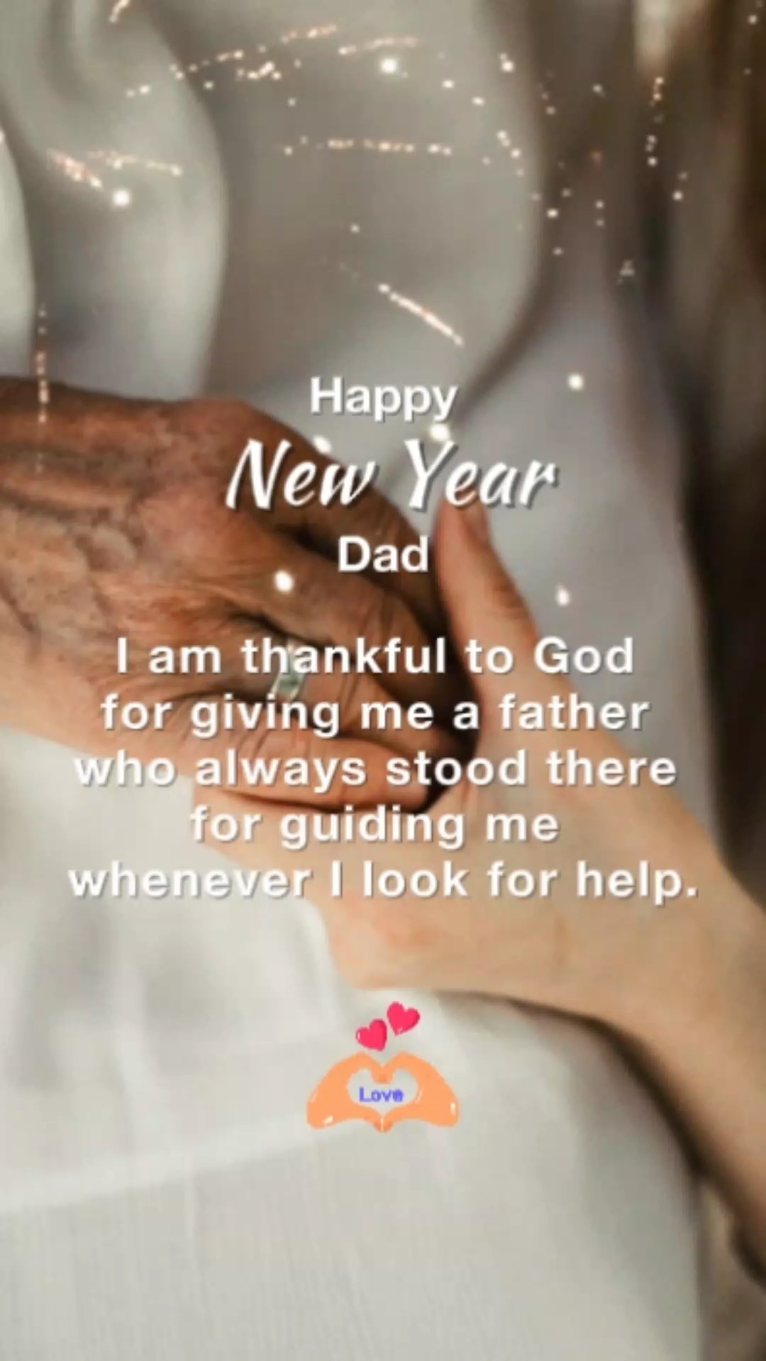 Happy New Year Dad