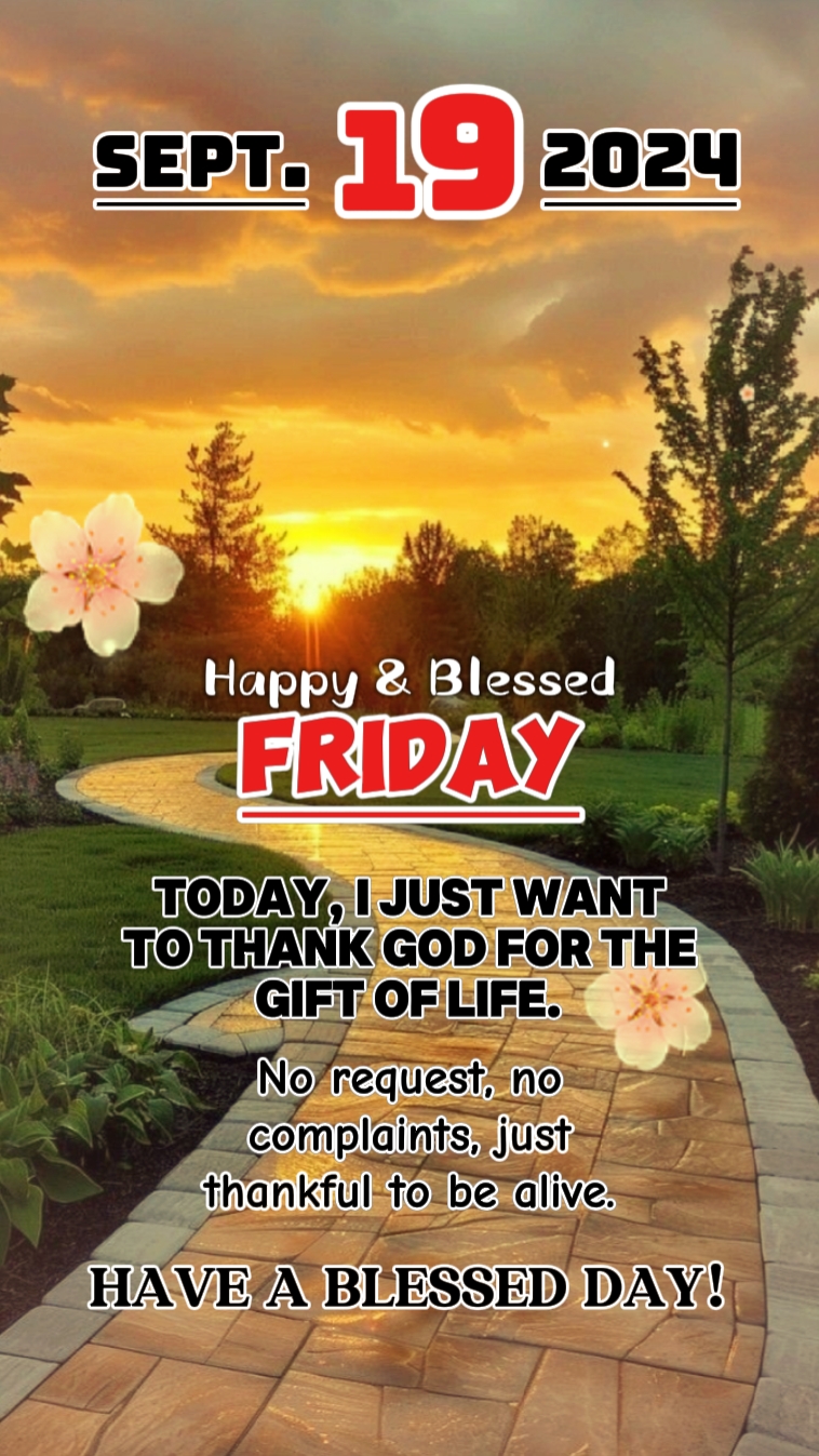 friday blessings