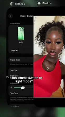 switch to light mode