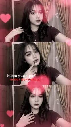 hitam putih pun