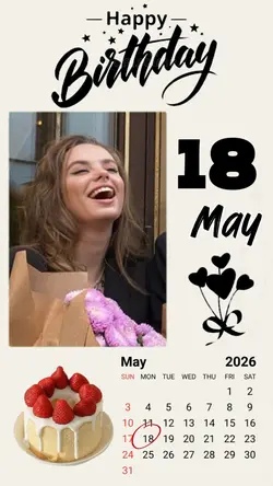 MAY 18th BIRTHDAYS