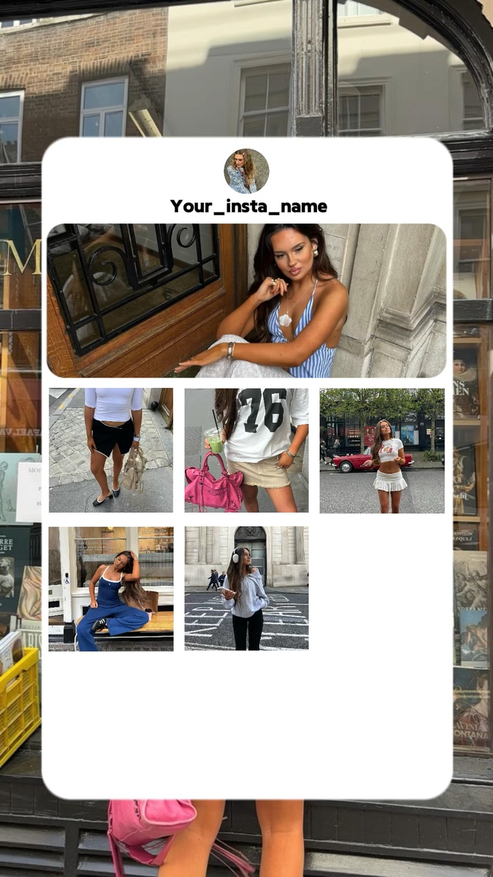 Instagram frame