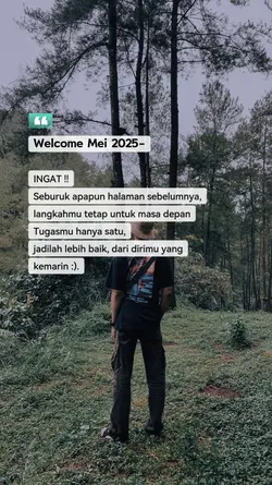 welcome mei 2025