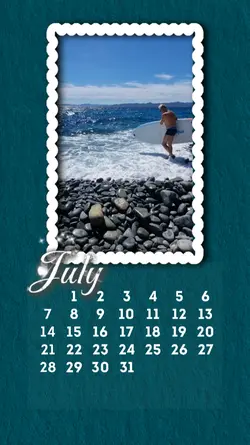 July Calander 