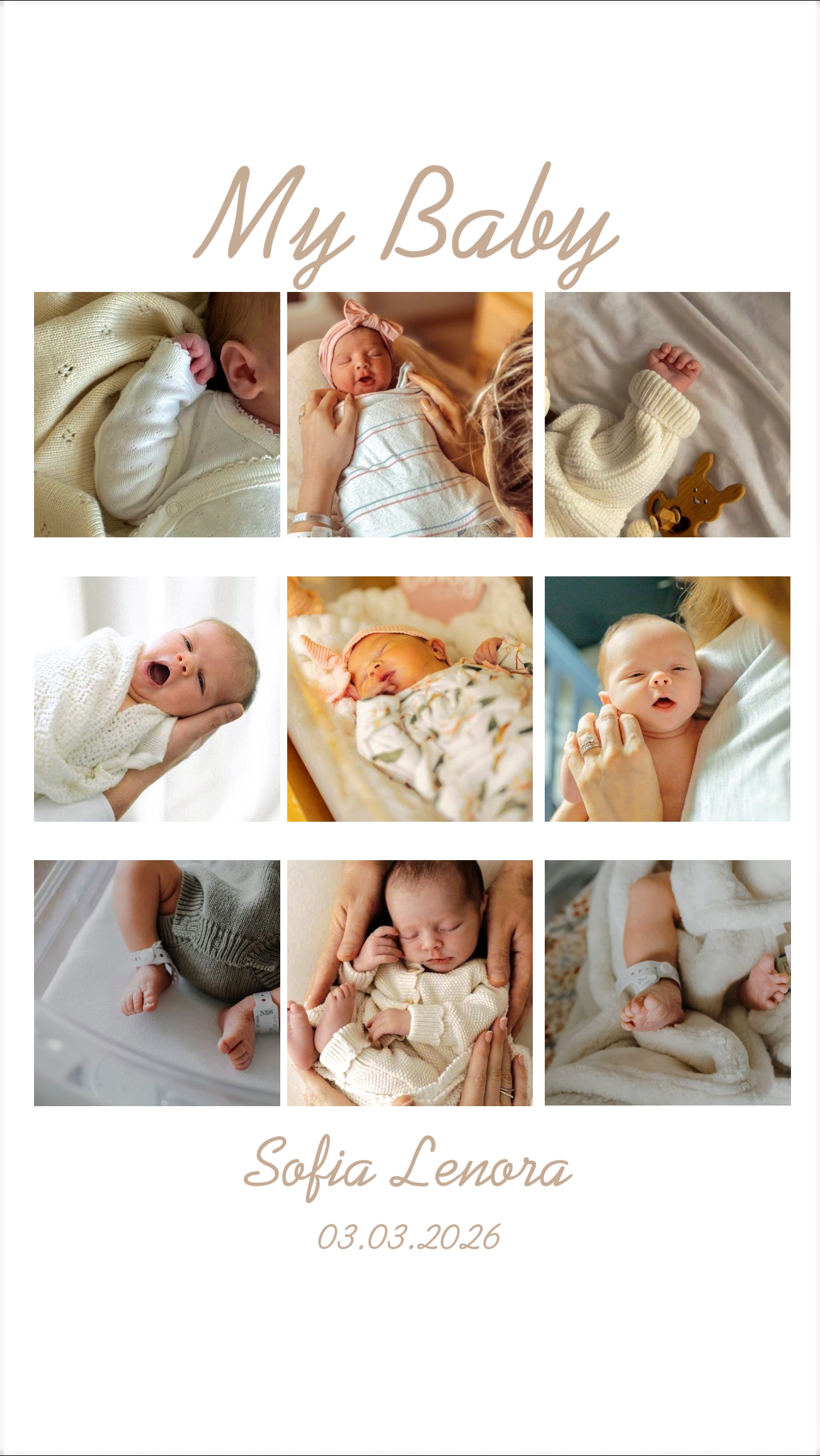 Welcome baby