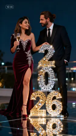 Couple New Year AI 