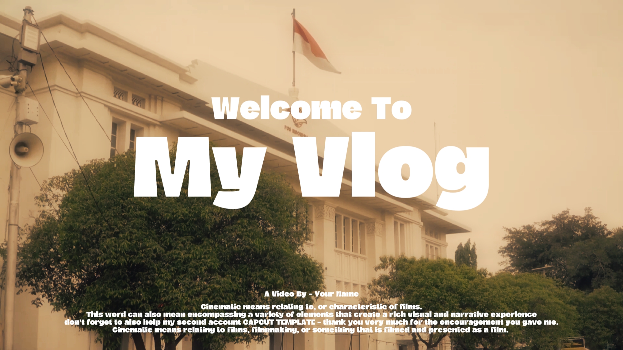 BIENVENUE SUR MON VLOG 