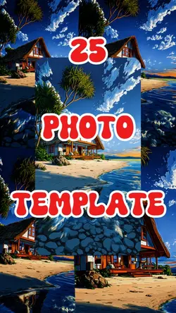 25 Photos Template 