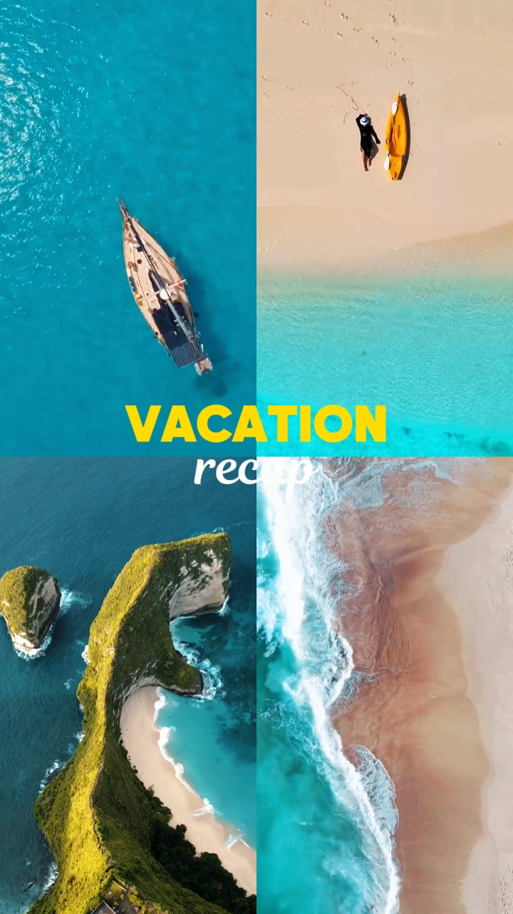 Récapitulatif des vacances 