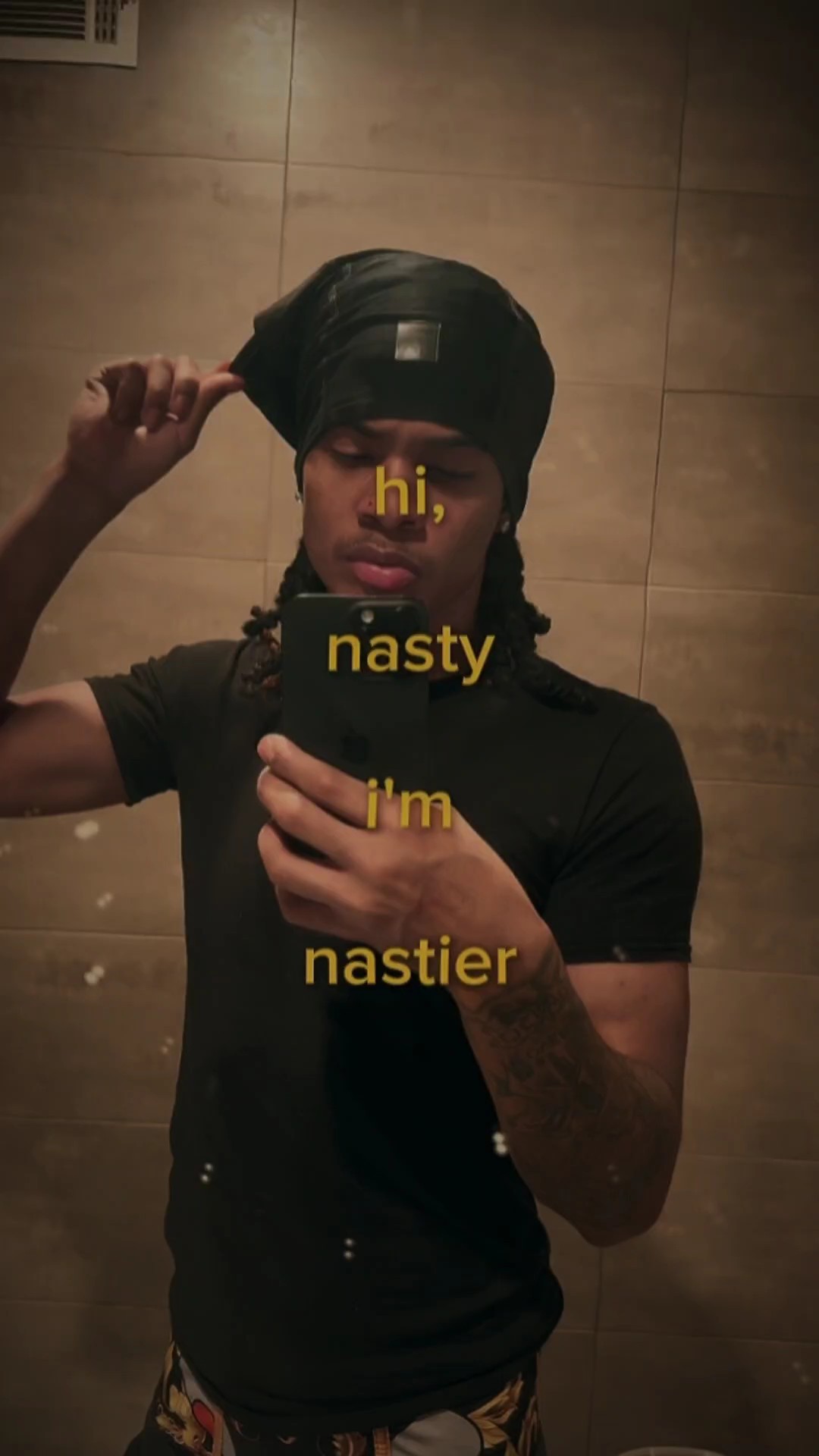 Hi nasty I'm nastier