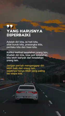 Yang harus diperbaik