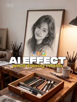 pencil drawing versi