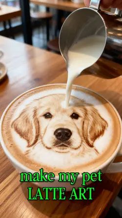 Pet as Latte Art 