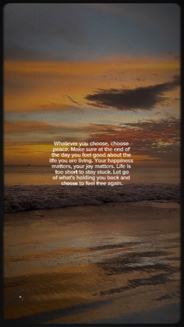 choose peace 