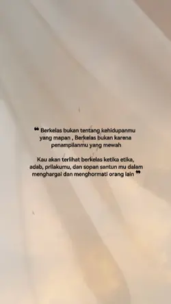 Terlihat Berkelas