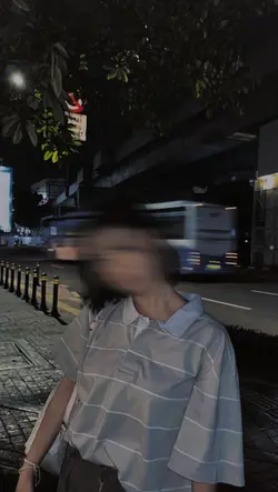 blur wajah kece