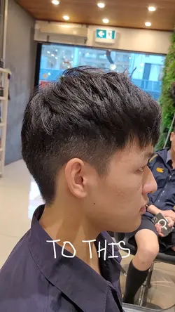 Boy’s haircu