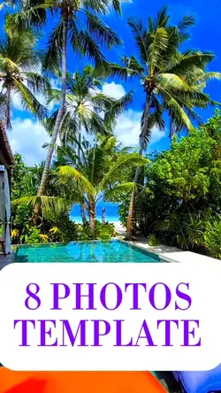 8 Photos Template 