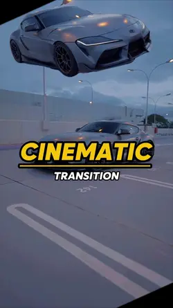 Cinematic transition