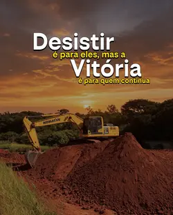 Desistir é para eles