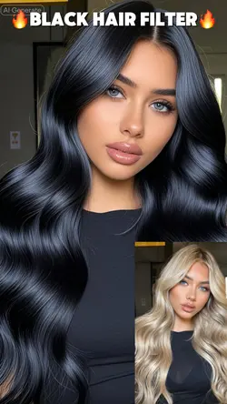 Black Hair Filter 