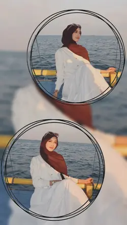 trend frame bulat 