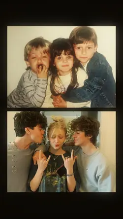 old and now brother