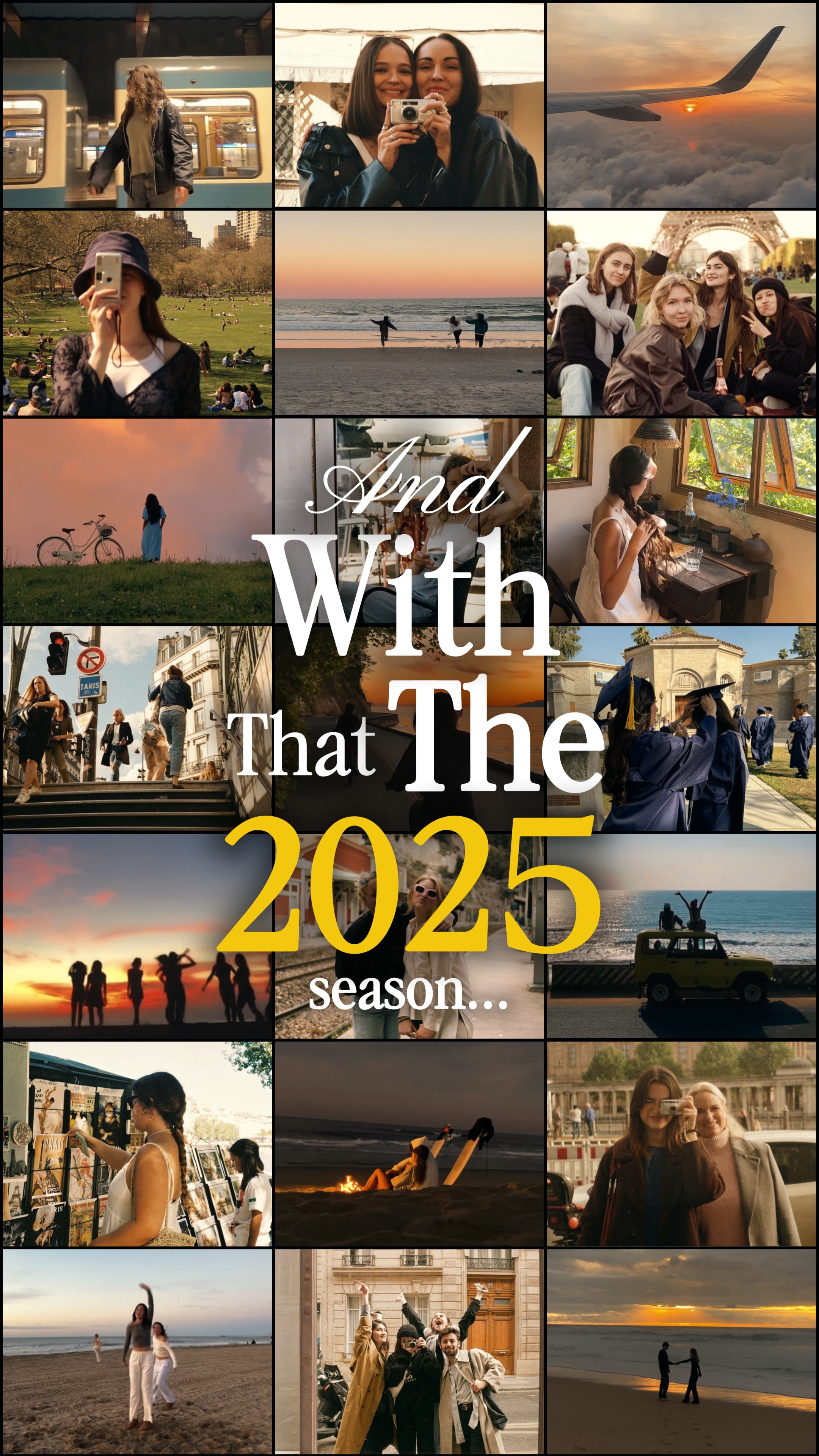 2025 recap collage