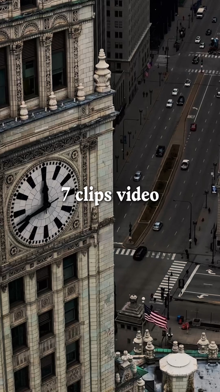 7 clips vidéo