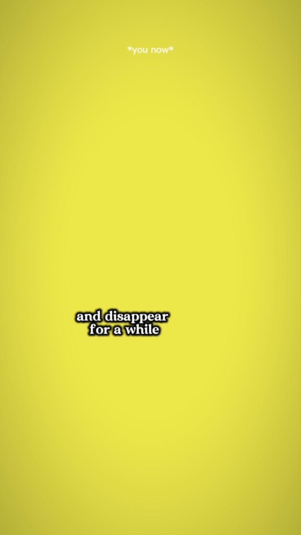 Desaparecer 