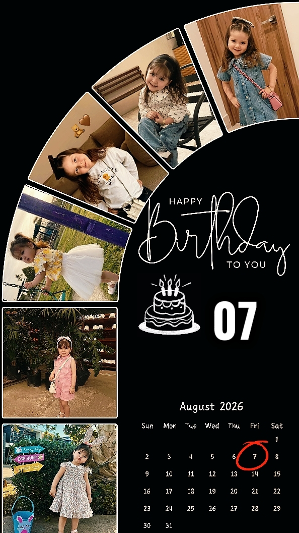 Birthday my Daughter